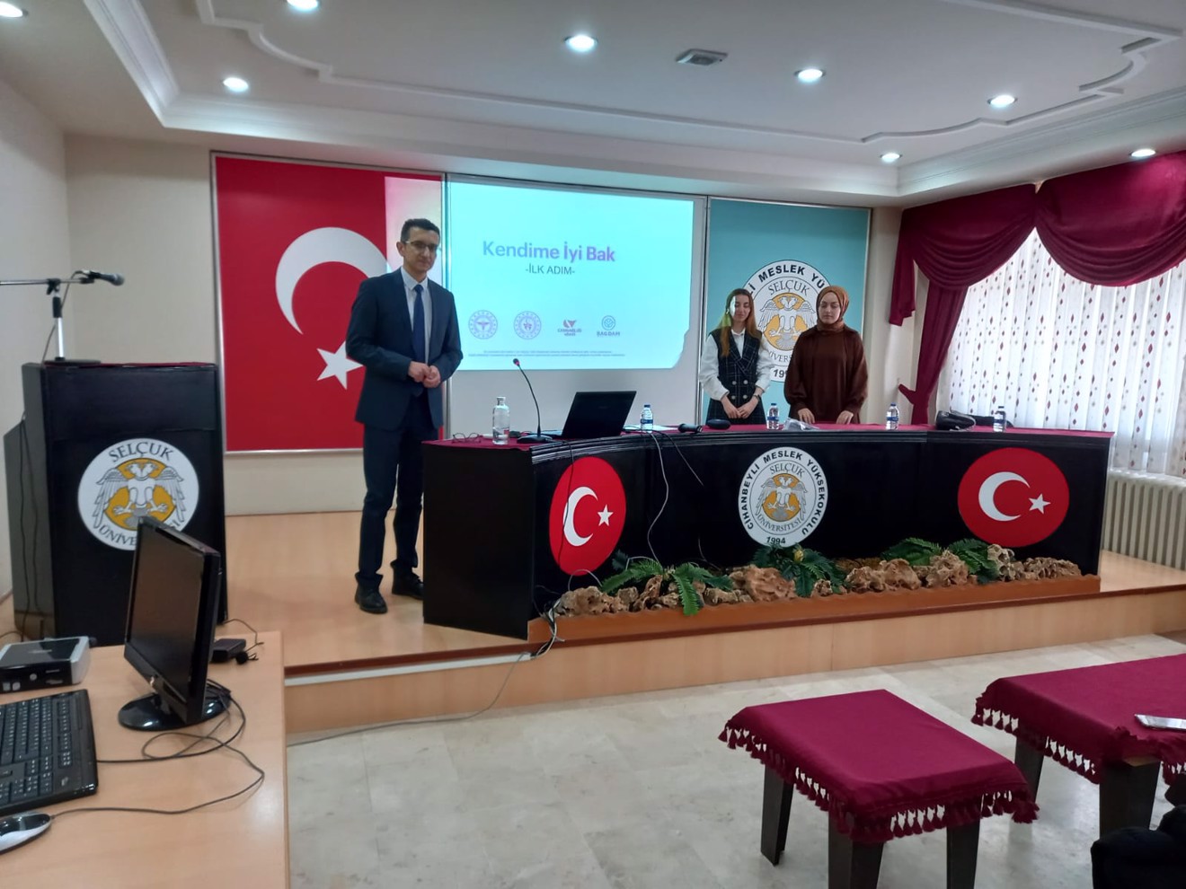 Meslek Yüksekokulu Müdürümüzün Teşekkür Ziyaretleri